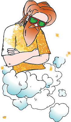 Buzzzurg says an imaginary character that provide financial knowledge